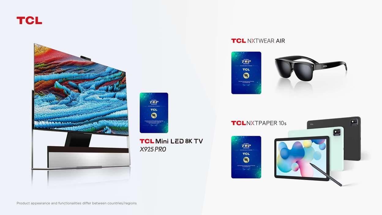 Top Brand Award tcl ces2022