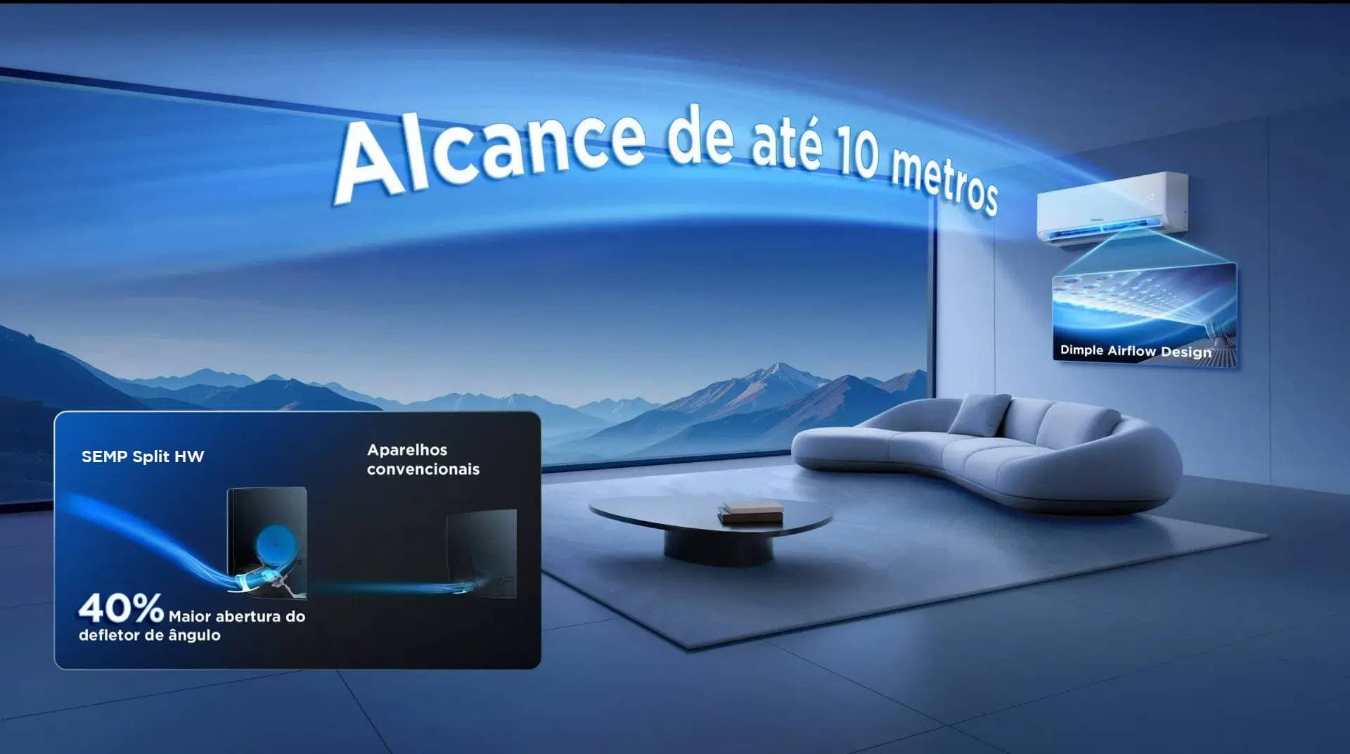 Ar-condicionado SEMP Split HW