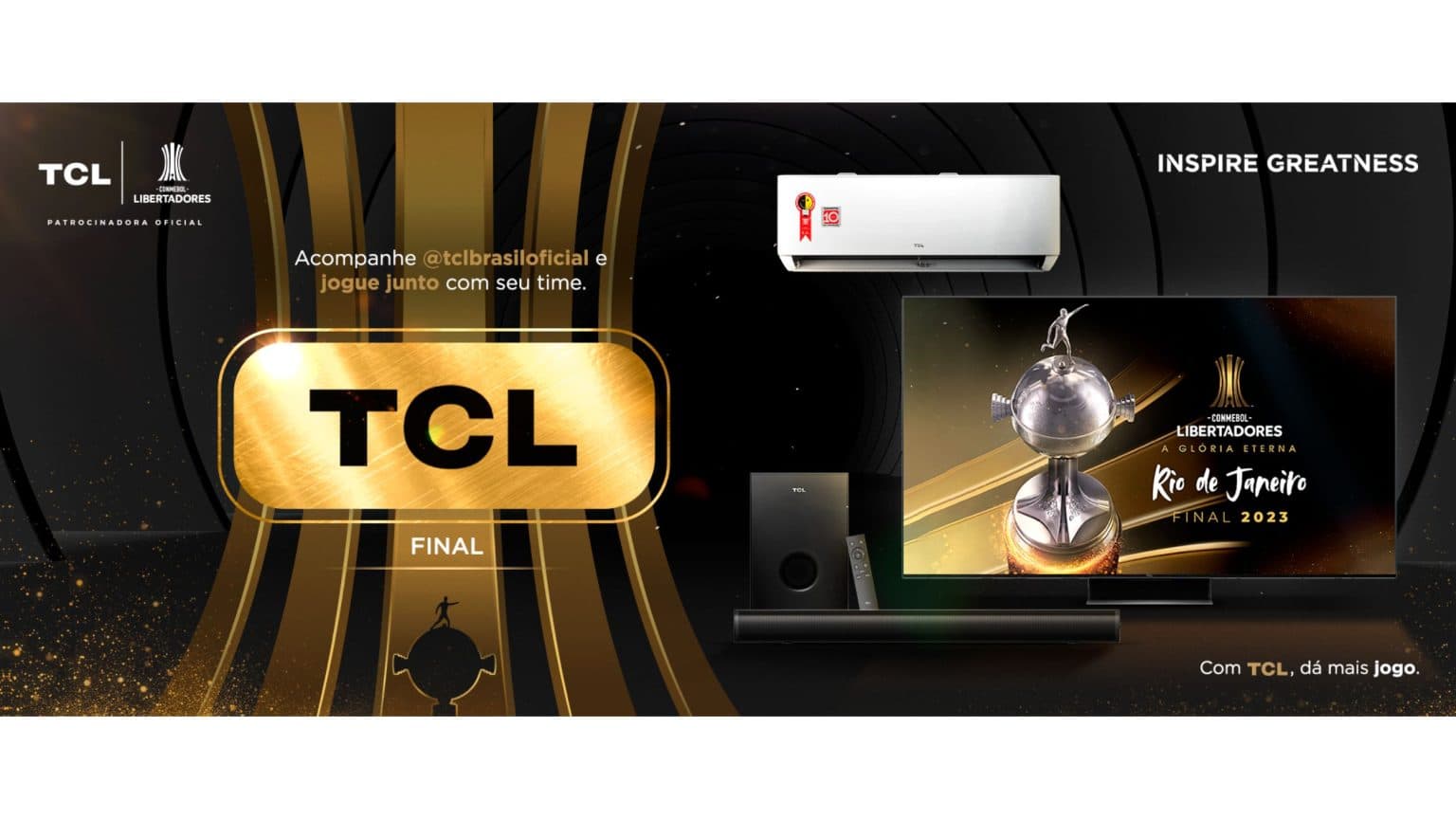 TCL anuncia participação na CONMEBOL Libertadores Fan Zone 2023